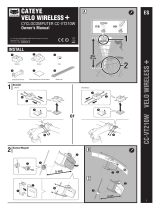 Cateye Velo Wireless+ [CC-VT210W] Manual de usuario