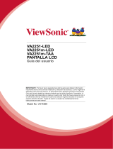ViewSonic VA2251m-LED Guía del usuario