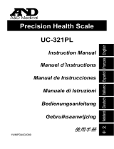 AND UC-321 PL Manual de usuario