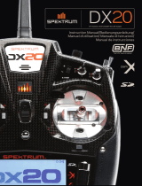 Spektrum DX20 20 CH System El manual del propietario