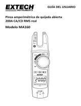 Extech Instruments MA160 Manual de usuario