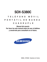 Samsung SCH-S380C Tracfone Manual de usuario
