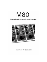 PRESONUS M80 El manual del propietario