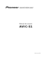 Pioneer AVIC S1 Manual de usuario