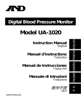 AND UA-1020 Manual de usuario