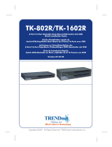 Trendnet TK-1602R Quick Installation Guide