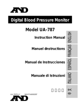 AND UA-787 Manual de usuario