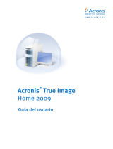 ACRONIS True Image Home 2009 Manual de usuario