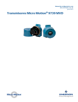 Micro Motion Transmisores 9739 MVD El manual del propietario