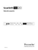 Focusrite Scarlett 18i20 Guía del usuario