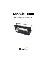 Martin Atomic 3000 DMX Manual de usuario