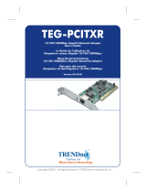 Trendnet TEG-PCITXR Guía del usuario