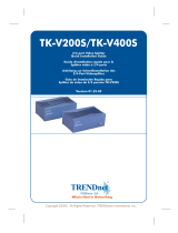 Trendnet TK-V400S Guía del usuario