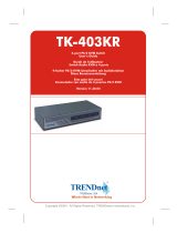 Trendnet TK-403KR Guía del usuario