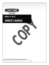 Lifetime 90177 El manual del propietario