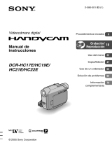 Sony HANDYCAM DCR-HC22E Manual de usuario