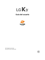 LG K3 Boost Mobile Guía del usuario