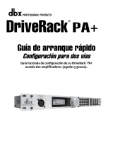dbx DriveRack PA Guía de inicio rápido