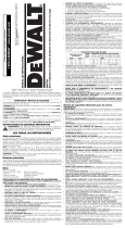 DeWalt DWS780 El manual del propietario