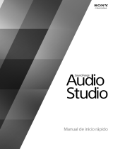 Sony Sound Sound Forge Audio Studio 10.0 Guía de inicio rápido