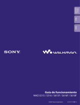 Sony NWZ-S618F Manual de usuario