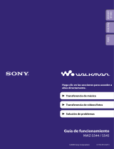 Sony Série NWZ-S545 Manual de usuario