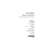 Avid Pro Tools 5.1 Manual de usuario