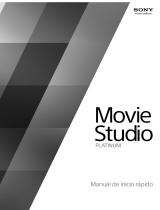 Sony Vegas Vegas Movie Studio 13.0 Platinium Suite Guía de inicio rápido