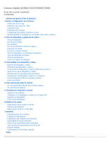 Kodak EASYSHARE M341 Instrucciones de operación