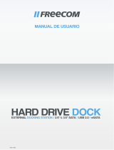 Freecom Hard Drive Dock Manual de usuario