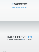 Freecom Hard Drive XS Manual de usuario