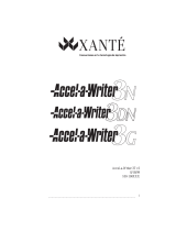 Xanté Accel a Writer 3G Guía del usuario