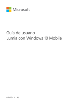 Microsoft Lumia 950 XL Guía del usuario