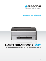 Freecom Hard Drive mDock Pro Manual de usuario