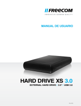 Freecom Hard Drive XS 3.0 Manual de usuario