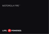 Motorola Fire XT-316 Instrucciones de operación