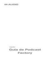 Avid Podcast Factory Guía de inicio rápido