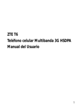 ZTE T6 Manual de usuario