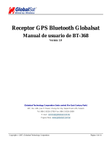 Globalsat BT-368 Manual de usuario