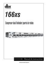 dbx 166xs El manual del propietario