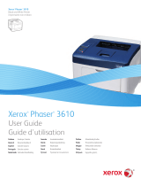 Xerox 3610 Guía del usuario