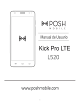 Posh Serie Kick Pro LTE Instrucciones de operación
