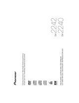 Optimus DV-2242 Manual de usuario