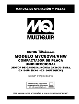 MQ Multiquip MVC82VH-VHW Instrucciones de operación
