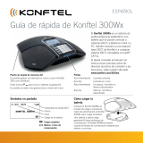Konftel 300WX Guía de inicio rápido