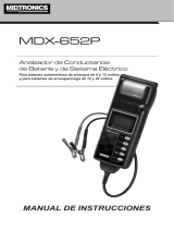 Midtronics MDX-652P Manual de usuario