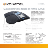 Konftel 300Mx Guía de inicio rápido