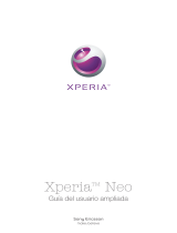 Sony Série Xperia Neo Manual de usuario