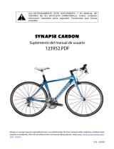Cannondale Synapse Carbon El manual del propietario