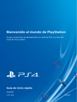 Sony PS4 CUH-1116A Manual de usuario